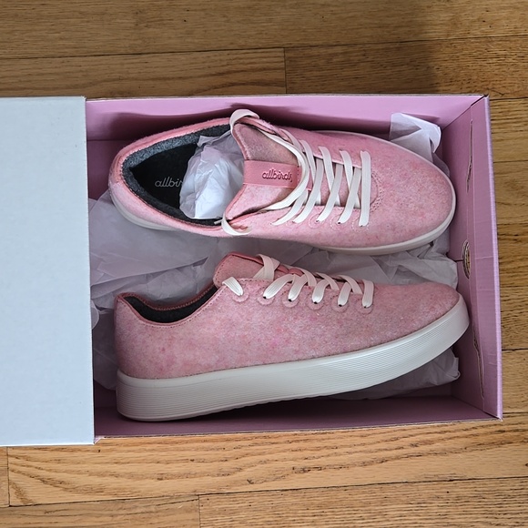 NEW Women's Allbirds Pink Wool Cruiser Shoes - Size 11 - Picture 3 of 6